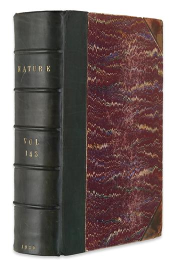 MEITNER, LISE; et al.  Nature . . . Volume 143.  1939